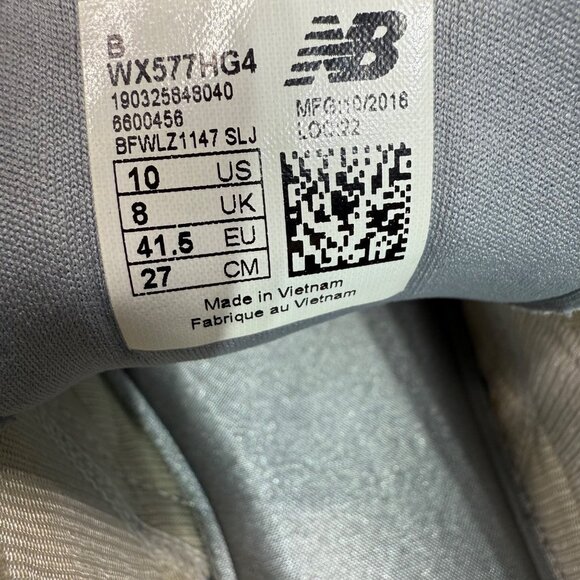New Balance WX577 Cush+ Womens Size 10 Gray Athletic Runnning Sneakers - Picture 6 of 9